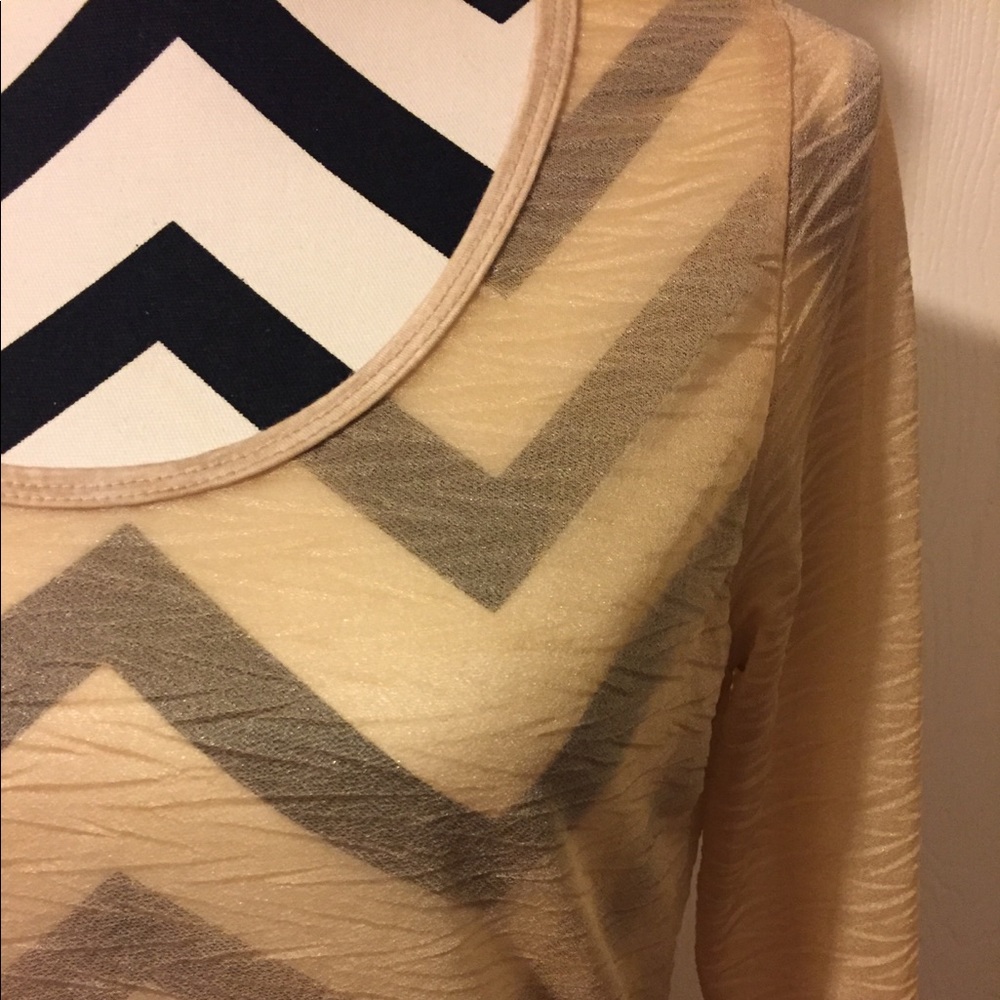 PETROL SHEER SPLIT BACK HI-LO TOP
